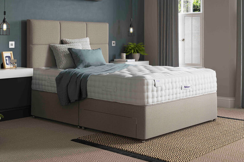An image for Relyon Warwick 2350 Mattress + Premium Divan Bed