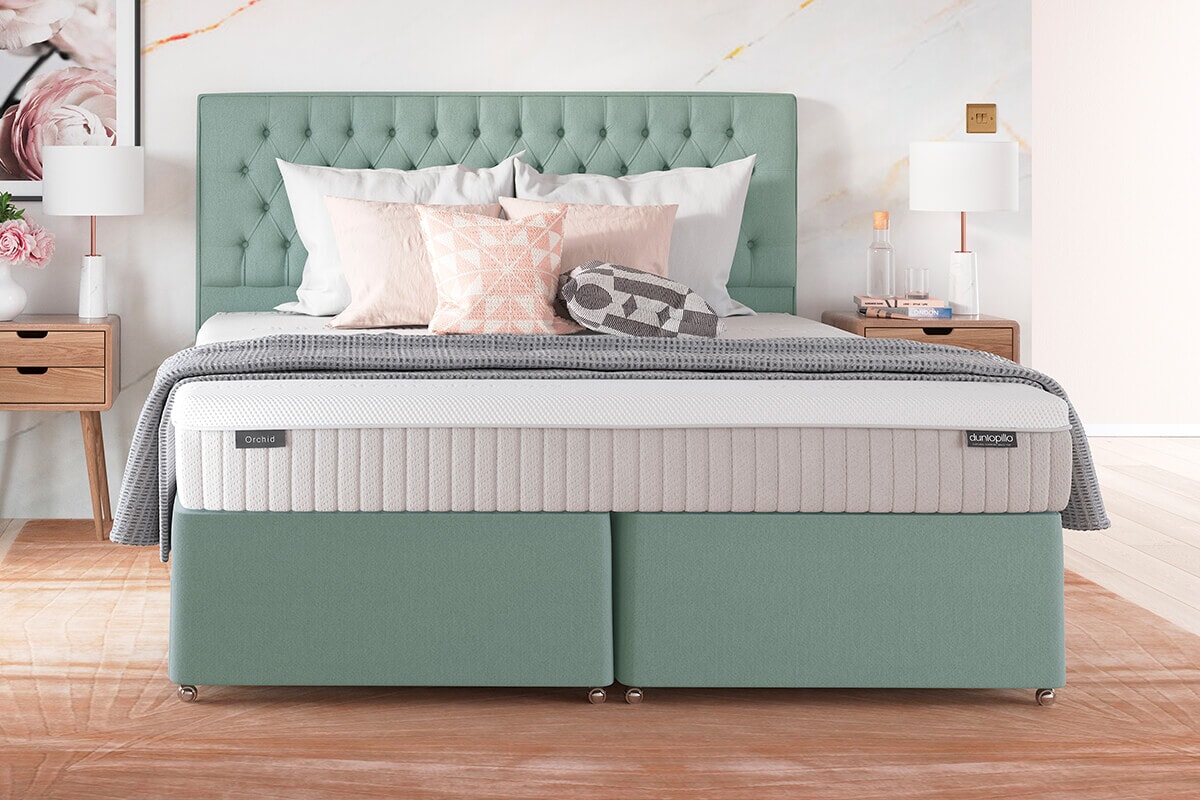 Dunlopillo Orchid Mattress + Premium Divan Bed MattressNextDay