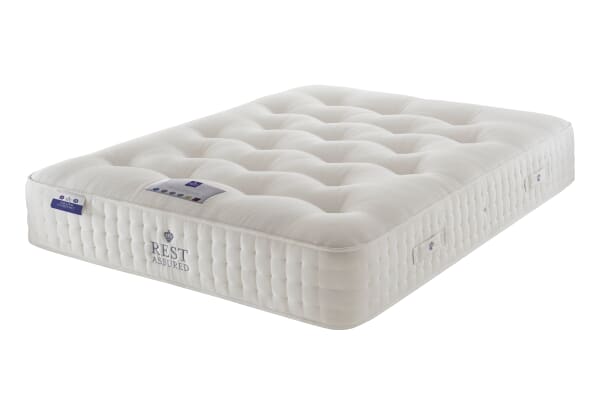 An image for Rest Assured Northington 2000 Pocket Natural Mattress + Premium Divan Bed