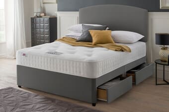 A product image for the Rest Assured Venice Ortho 1400 Pocket Mattress + Premium Divan Bed