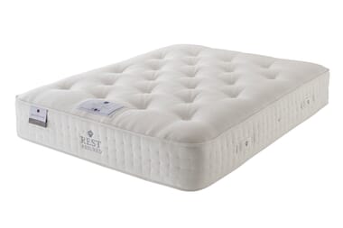 An image for Rest Assured British Wool 2000 Pocket Softer Mattress + Premium Divan Bed