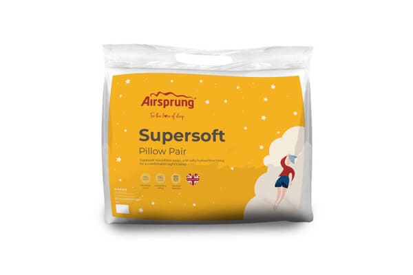 An image for Airsprung Supersoft Pillow Pair