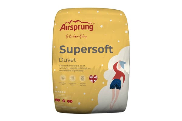 An image for Airsprung Supersoft 13.5 Tog Duvet