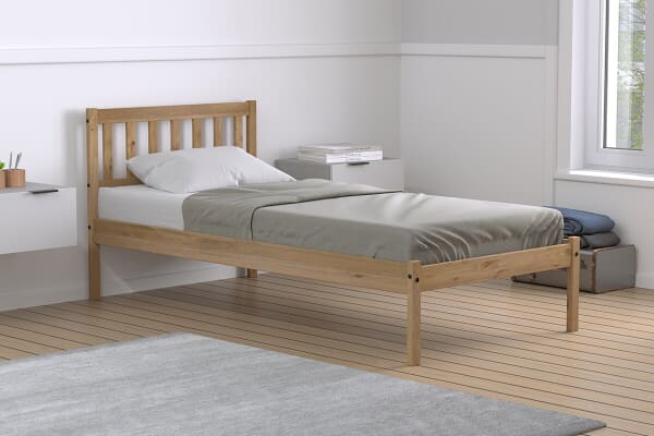 An image for Birlea Lisbon Pine Bed