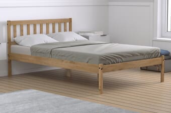 A product image for the Lisbon Pine Bed