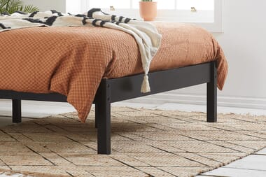 An image for Birlea Nova Black Bed