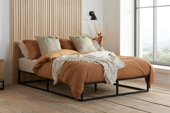 A product image for the Soho Black Bed