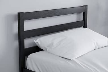 An image for Birlea Luka Black Bed