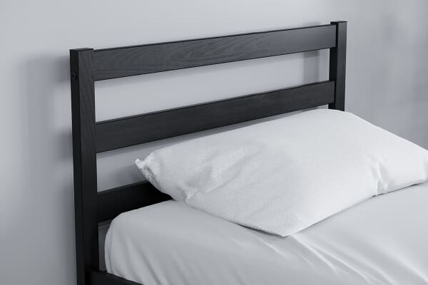An image for Birlea Luka Black Bed
