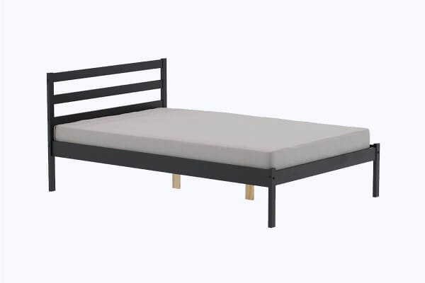 An image for Birlea Luka Black Bed