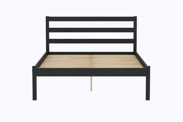 An image for Birlea Luka Black Bed