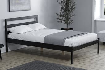 A product image for the Luka Black Bed