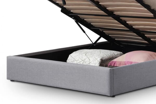 An image for Julian Bowen Zürich Upholstered Ottoman Bed