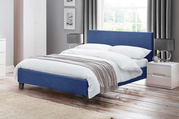 An image for Julian Bowen Munich Upholstered Bed 