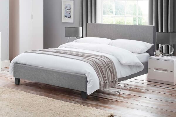 An image for Julian Bowen Munich Upholstered Bed 