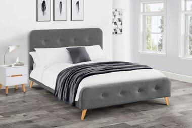 An image for Julian Bowen Oslo Upholstered Bed