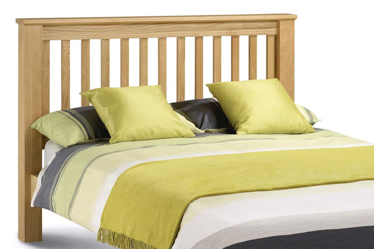 Julian Bowen Corsica Low Foot End Oak Bed MattressNextDay