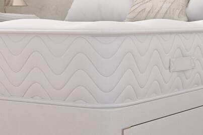 An image for Spring King® Madrid 1000 Pocket Mattress + Premium Divan Bed