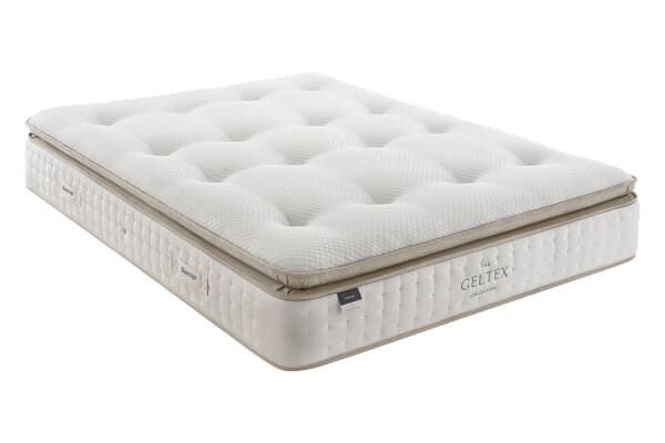 An image for Silentnight Premier Geltex® Pillow Top Mattress + Premium Divan Bed