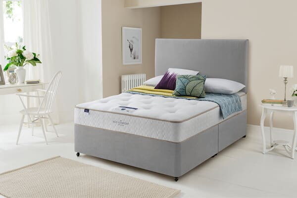 An image for Silentnight Eco Comfort Miracoil Ortho Mattress  + Premium Divan Bed