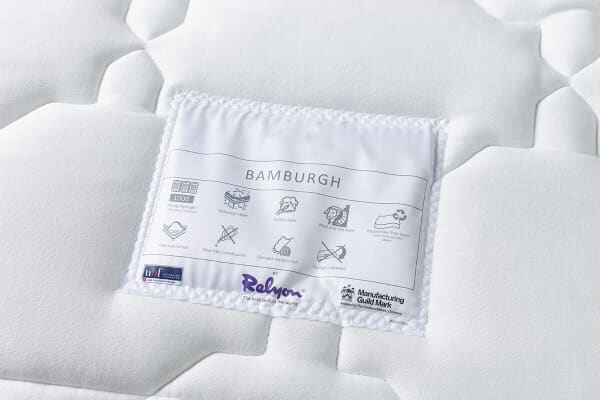 An image for Relyon Bamburgh Luxury Pillow Top Mattress