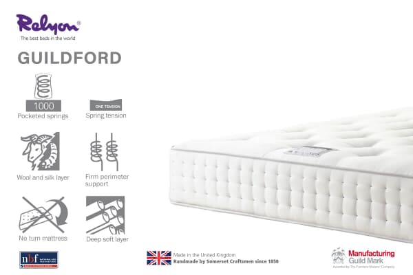 An image for Relyon Guildford 1000 Mattress