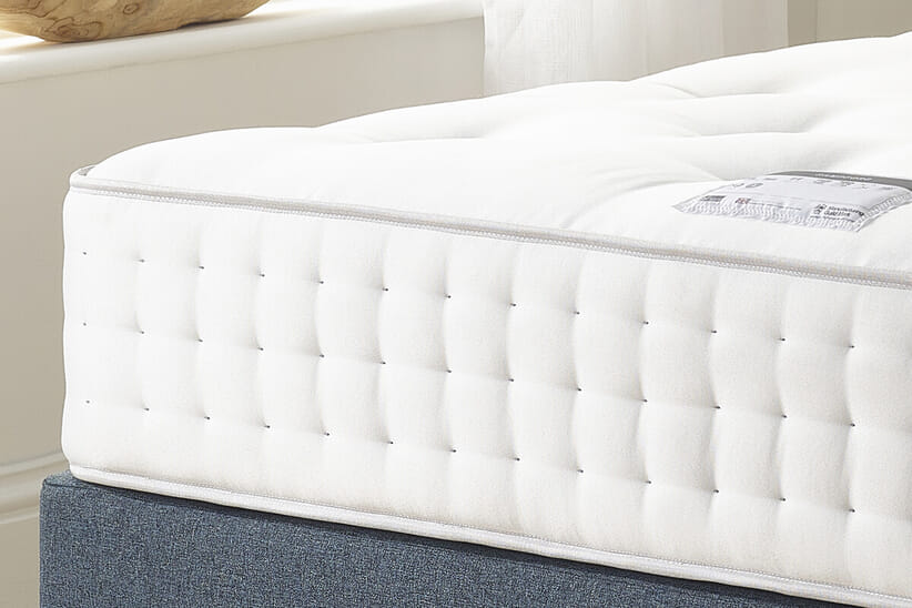 An image for Relyon Guildford 1000 Mattress + Premium Divan Bed