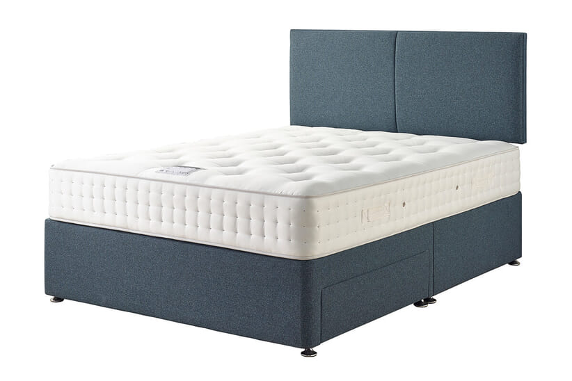 An image for Relyon Guildford 1000 Mattress + Premium Divan Bed