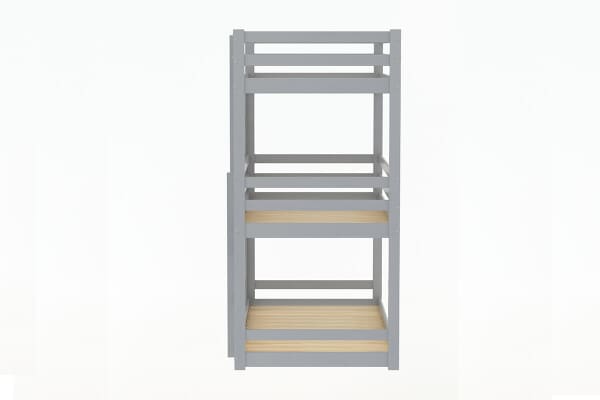 An image for Birlea Tressa Grey Kids Triple Bunk Bed