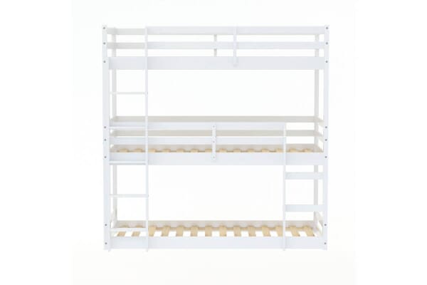 An image for Birlea Tressa White Kids Triple Bunk Bed