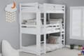 Birlea Tressa White Kids Triple Bunk Bed