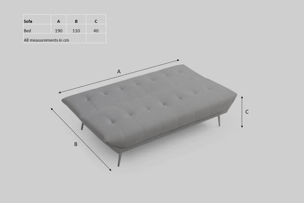 An image for Rostock Upholstered Sofa Bed