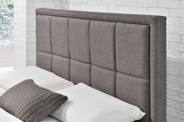 An image for Birlea Hannover Grey Fabric Ottoman Bed