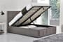 Hannover Grey Fabric Ottoman Bed