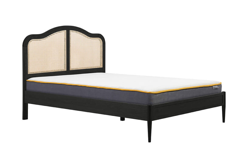 An image for Leonie Rattan Black Bed