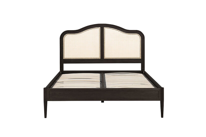 An image for Leonie Rattan Black Bed