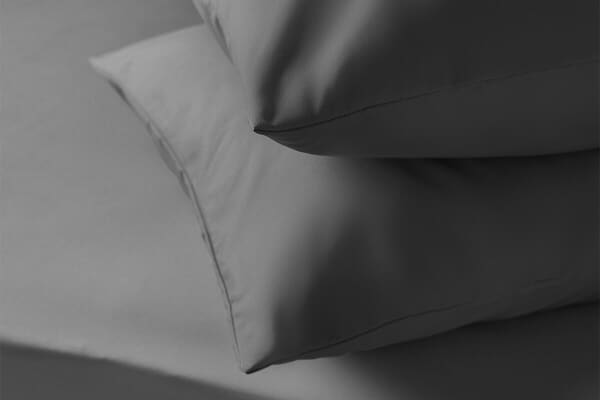 An image for Silentnight Supersoft Pillowcase Pair - Charcoal