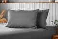 Silentnight Supersoft Pillowcase Pair - Charcoal