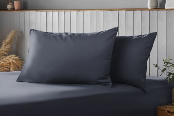An image for Silentnight Supersoft Pillowcase Pair - Petrol