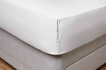 An image for Silentnight Supersoft Fitted Sheet - White