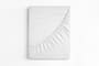 Harwoods European Size Cotton Fitted Sheet - White
