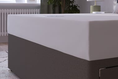 An image for Breasley Select PLUS Memory 1000 Pocket Mattress + Premium Divan Bed