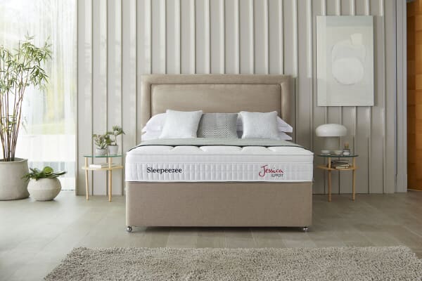 An image for Sleepeezee Jessica Support 800 Mattress + Premium Divan Bed