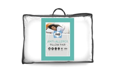 An image for Sealy Anti-Allergy Pillow - 2 Pack