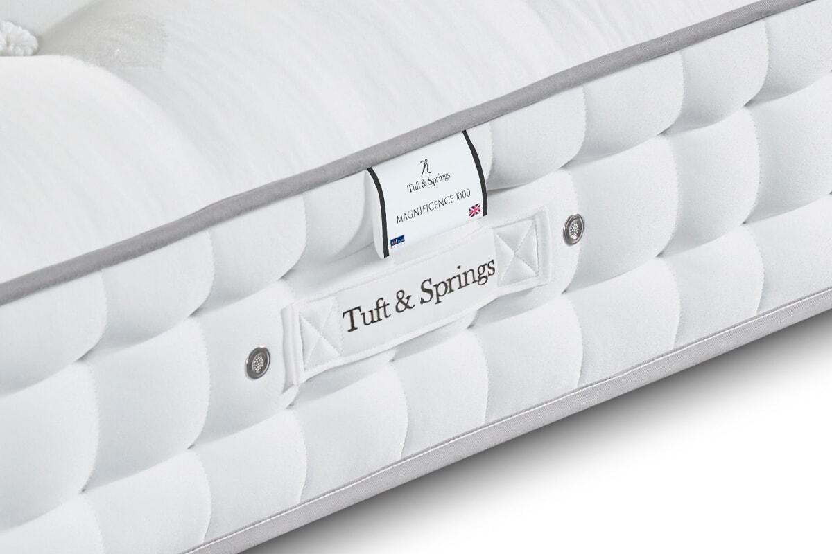 Tuft & Springs™ Magnificence 1000 Mattress + Premium Divan Bed An image for Tuft & Springs™ Magnificence 1000 Mattress + Premium Divan Bed