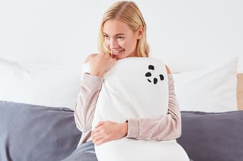 A product image for the Panda® Bamboo Memory Foam Pillow