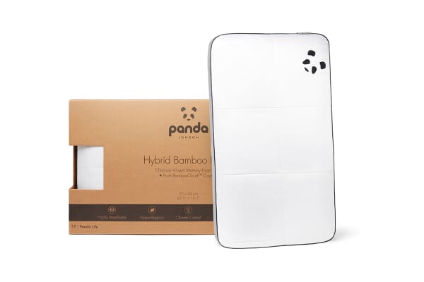 An image for Panda® Bamboo Hybrid Memory Foam Pillow