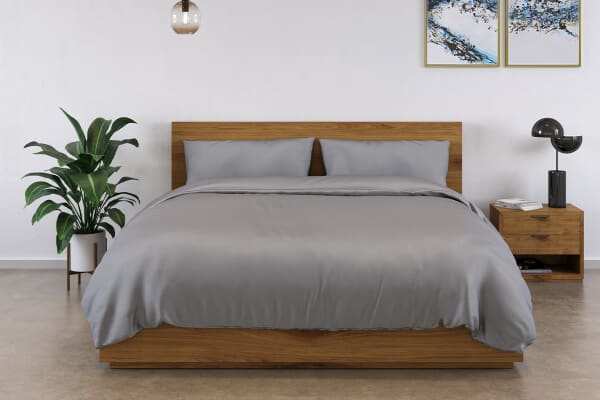 An image for Panda® 100% Bamboo Bedding Set - Quiet Grey