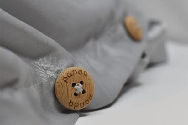 An image for Panda® 100% Bamboo Bedding Set - Quiet Grey