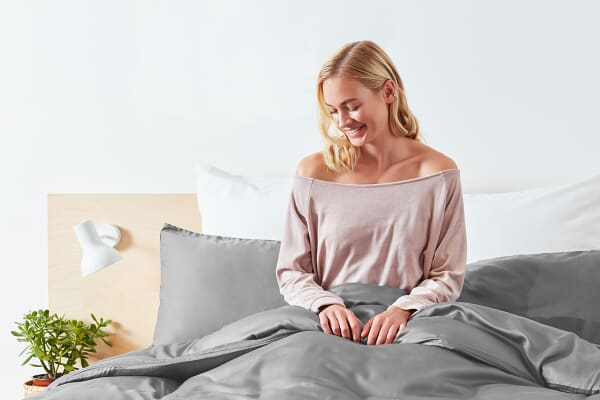 An image for Panda® 100% Bamboo Bedding Set - Quiet Grey